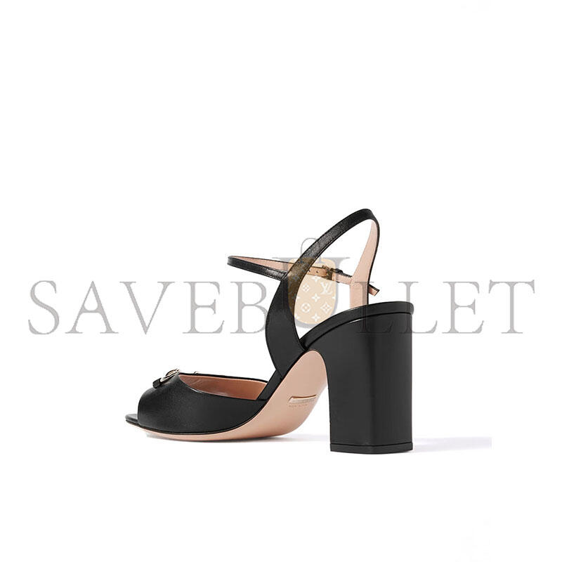 Gvc*1 lady horsebit-detailed leather sandals